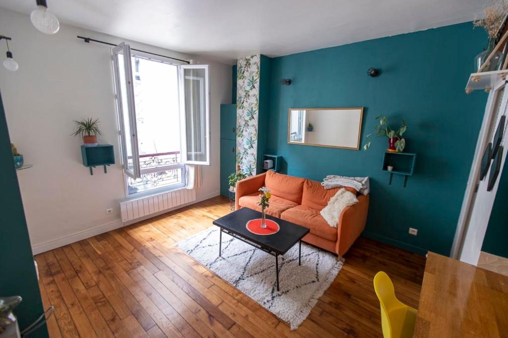 Apartamento SUPERB apartment in PARIS near Buttes-Chaumont