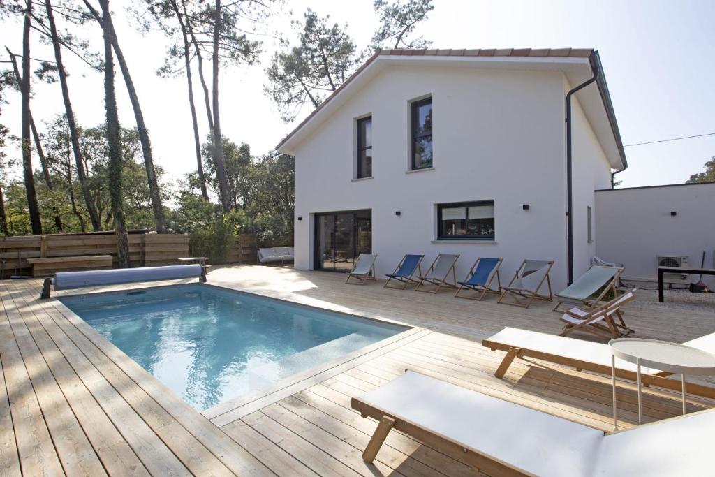 Villa Superb 5 villa with pool in Labenne-Océan 500m from the beach - Welkeys