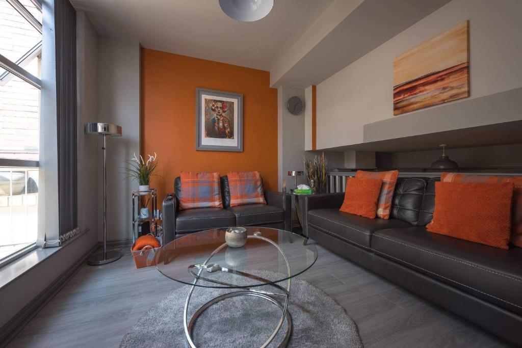 Apartamento Belfast City Centre Penthouse with parking and balcony
