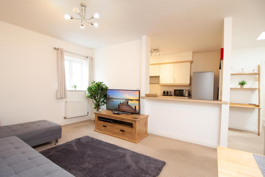 Apartamento OPP Apartments HW -Contractors, M5 link, Sowton, Exeter City, free parking&Wifi