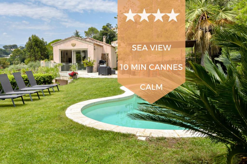 Villa KIKILOUE Family villa with swimming pool on the hillside of Cannes
