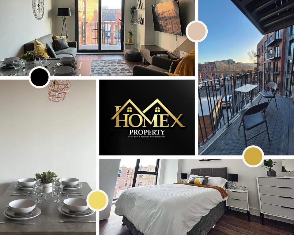 Apartamento Great Central Luxury Two Bedroom Apartment by Homex Property Serviced Accommodation Sheffield