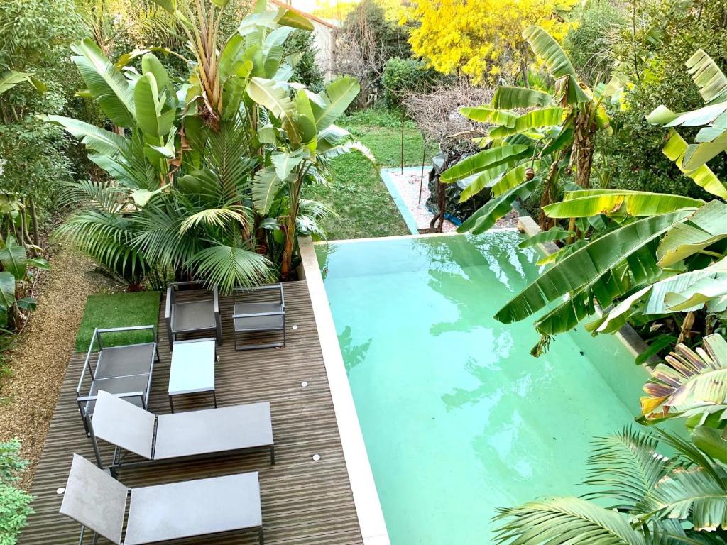 Apartamento Apart Hotel Riviera Incroyable 3pc piscine sauna hammam La piscine de Rubis