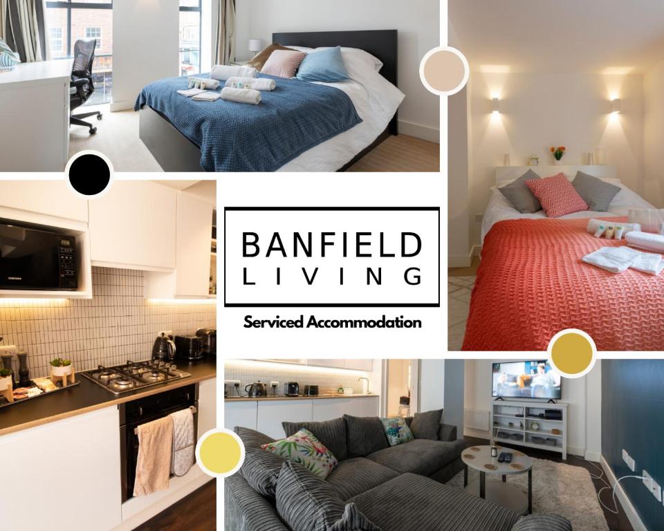 Apartamento The New52 by Banfield Living Oxford - Bespoke 2 Bed Luxury Apartment in the Heart of Oxford City Center