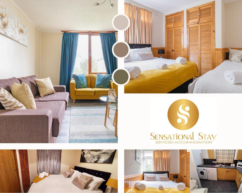 Apartamento 2 Bedroom Apt , Sensational Stay Serviced Accommodation Aberdeen- Middlefield Place