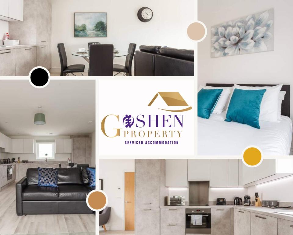 Apartamento Amazing Goshen View & 2 Bedroom Apartment at Goshen Property Serviced Accommodation Southampton