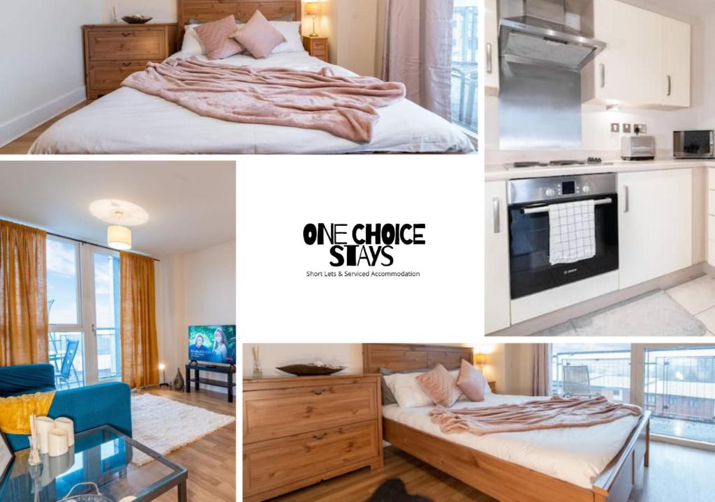 Apartamento Cosy 2 bedroom apartment by One Choice Stays Serviced Accommodation Birmingham - City Centre - Wifi