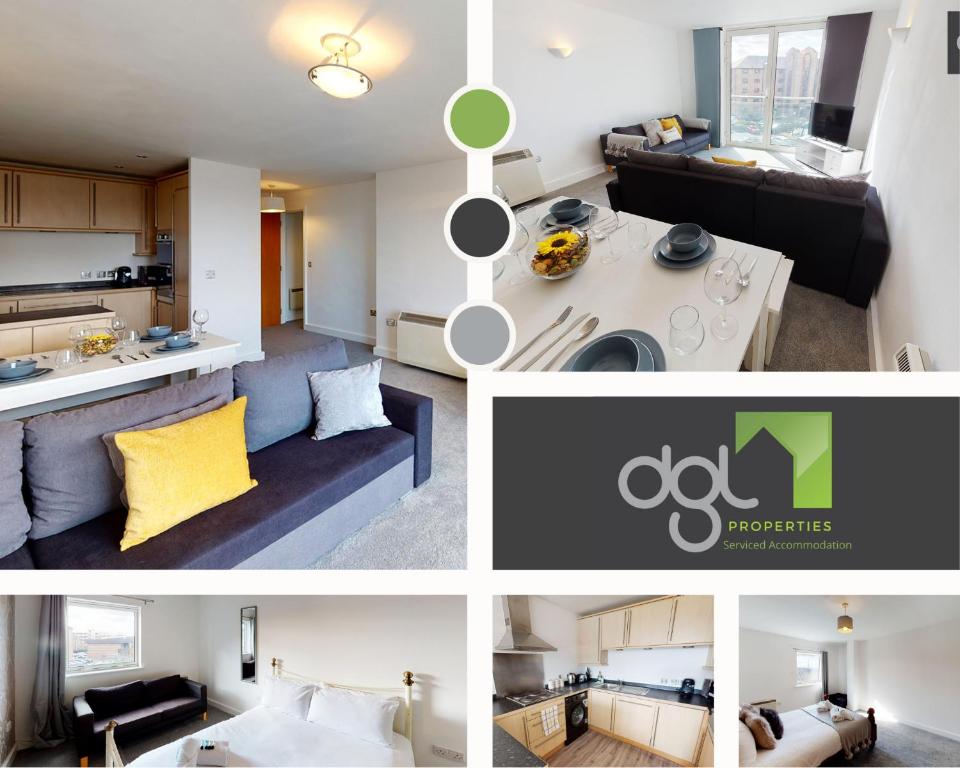 Apartamento dgl Properties Serviced Accommodation Southampton 2 Bedroom Apartment Ocean Village