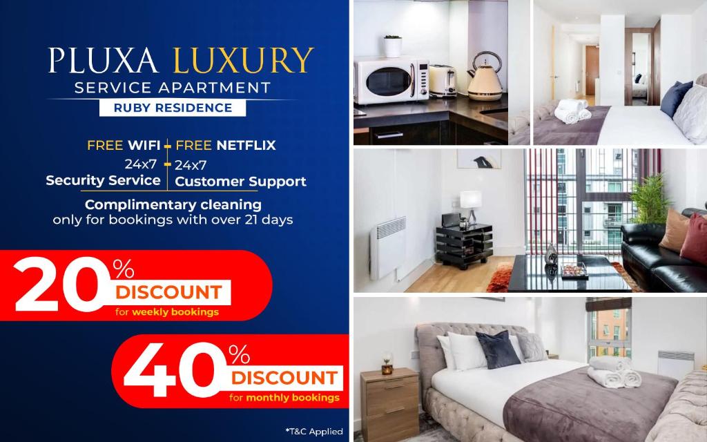 Apartamento Ruby Residence Chic City Centre Stay with FREE PARKING