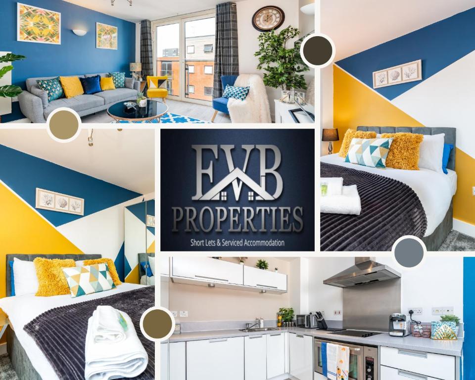 Apartamento Stunning Central 2 Bedroom Apartment by EVB Properties Short Lets & Serviced Accommodation Southampton - Ocean Village
