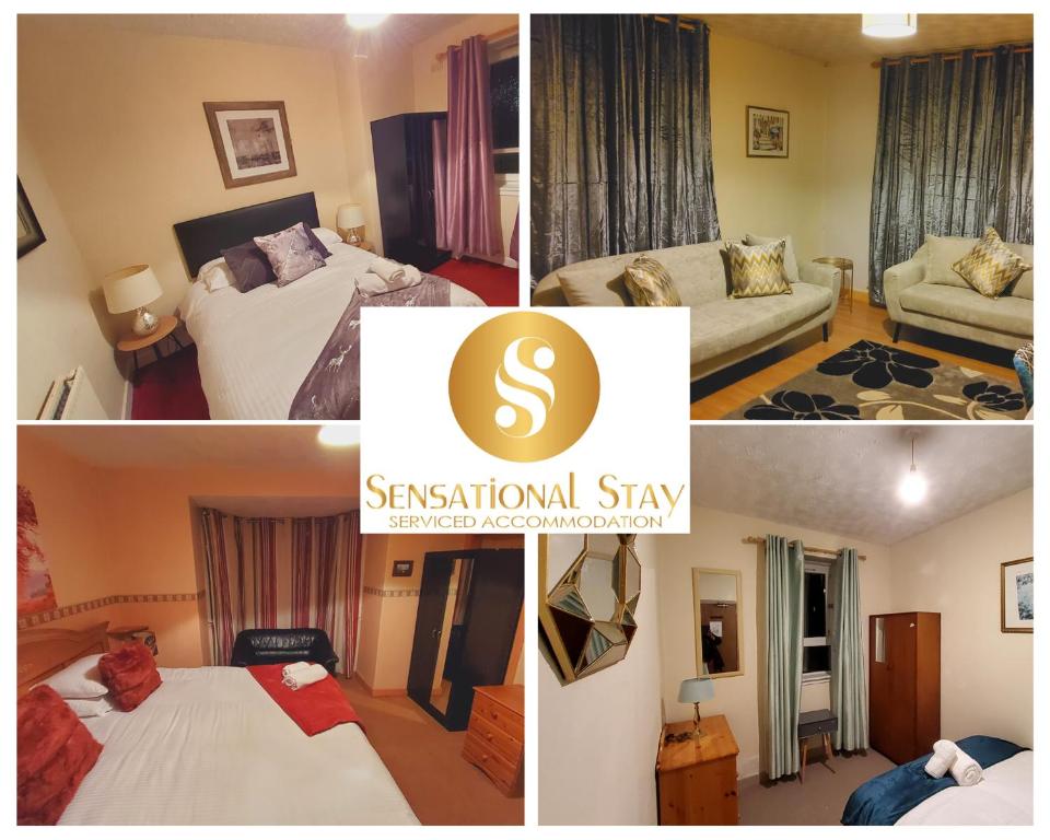Apartamentos 4 Bedroom Apts at Sensational Stay Serviced Accommodation Aberdeen- Powis Crescent
