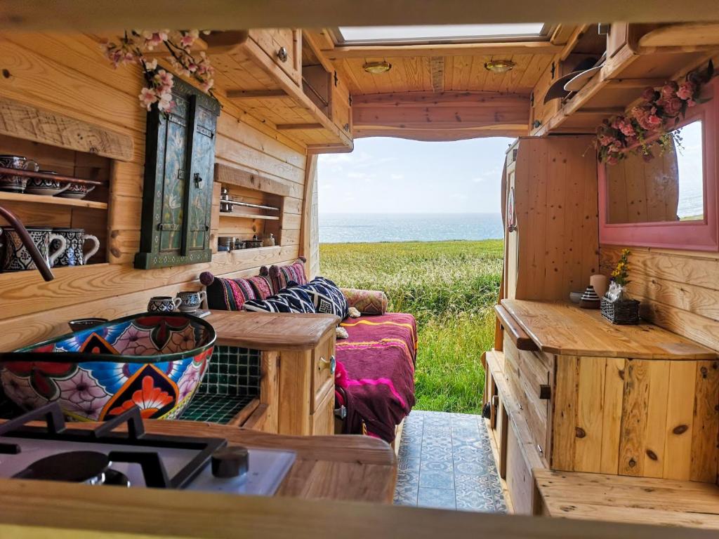 Camping Cornish campervan - van hire only, no pitch