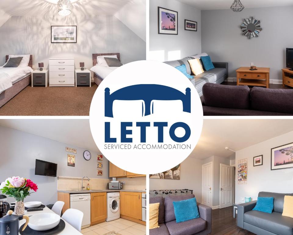 Casa o chalet 4 Bedroom House at Letto Serviced Accommodation, Alwalton Hill -Free WiFi & Parking
