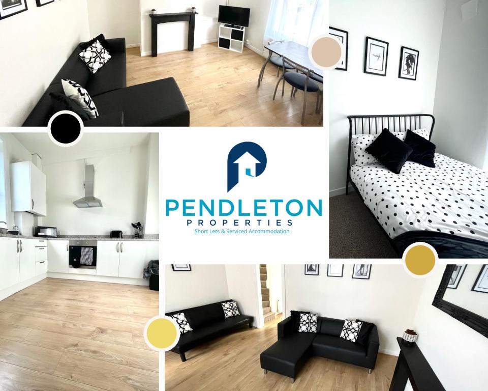 Casa o chalet Modern 3 Bedroom House by Pendleton Properties Short Lets & Serviced Accommodation Preston with free parking and Wifi