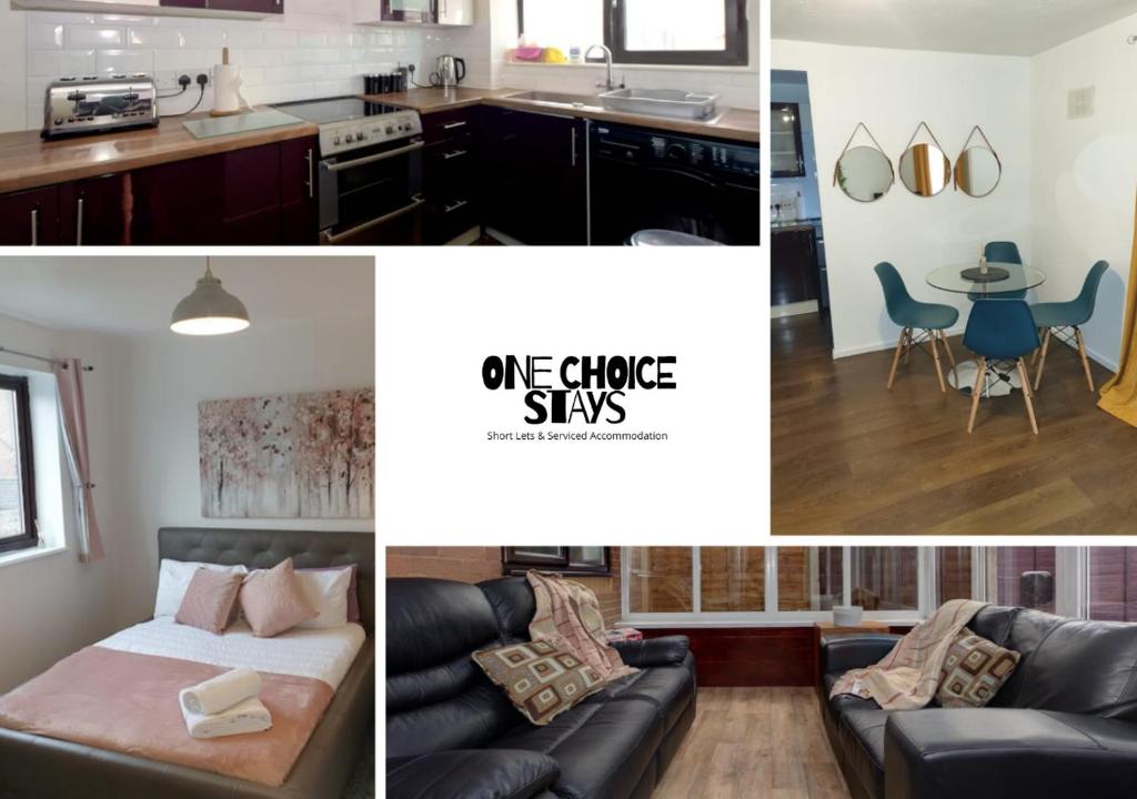 Casa o chalet One Bedroom House by One Choice Stays -Serviced house Birmingham,NEC, Airport