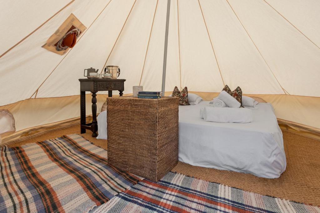 Tented camp Lyth Valley Back to Basics Camping Experience in the Lake District