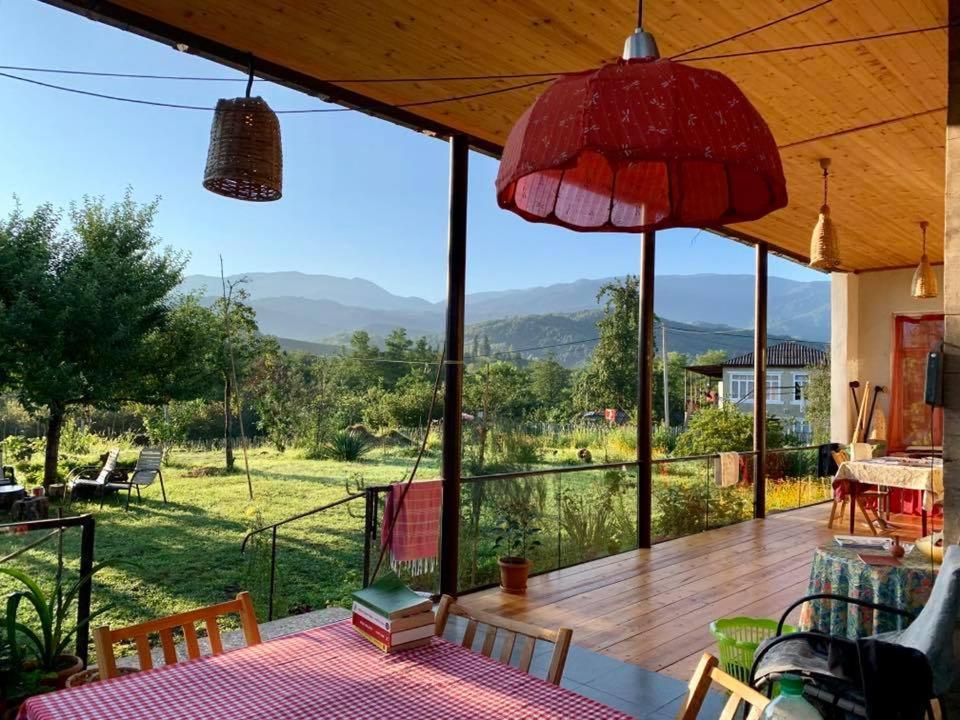 Casa rural Komli - Rustic Historic Farmhouse with Mountain Views, surrounded by tea plantation, vines, bamboos and a rivulet