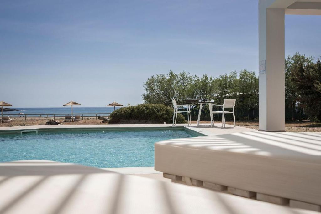 Villa Beachfront Crete Villa Villa Lithos 2 Bedroom Private Pool Grammeno