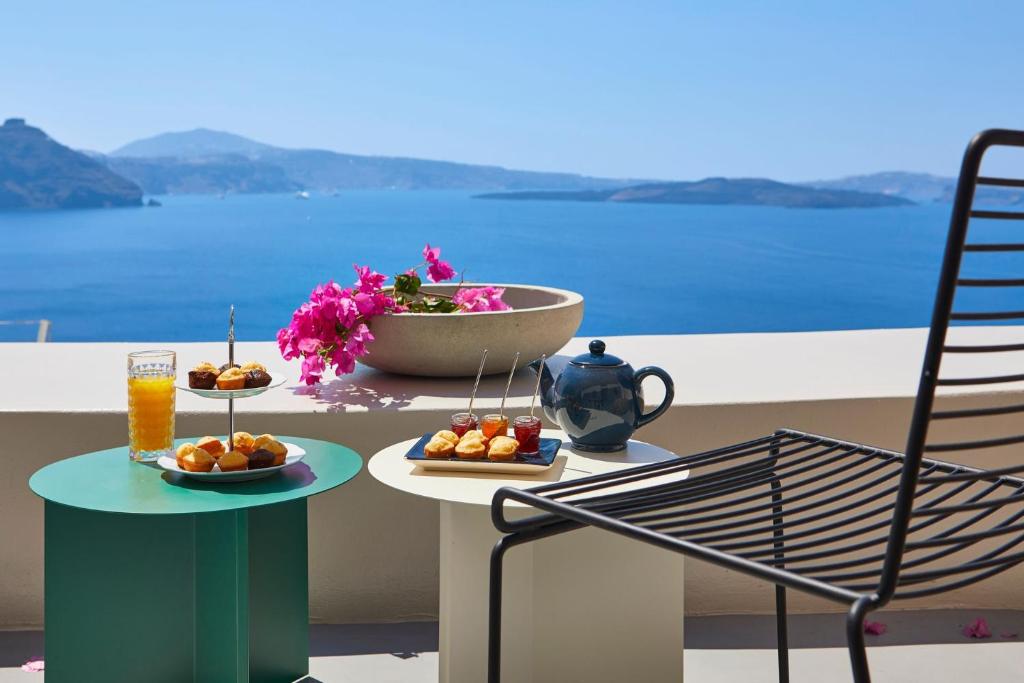 Villa Elegant Santorini House Villa Harmony Caldera View-Outdoor Hot Tub Oia