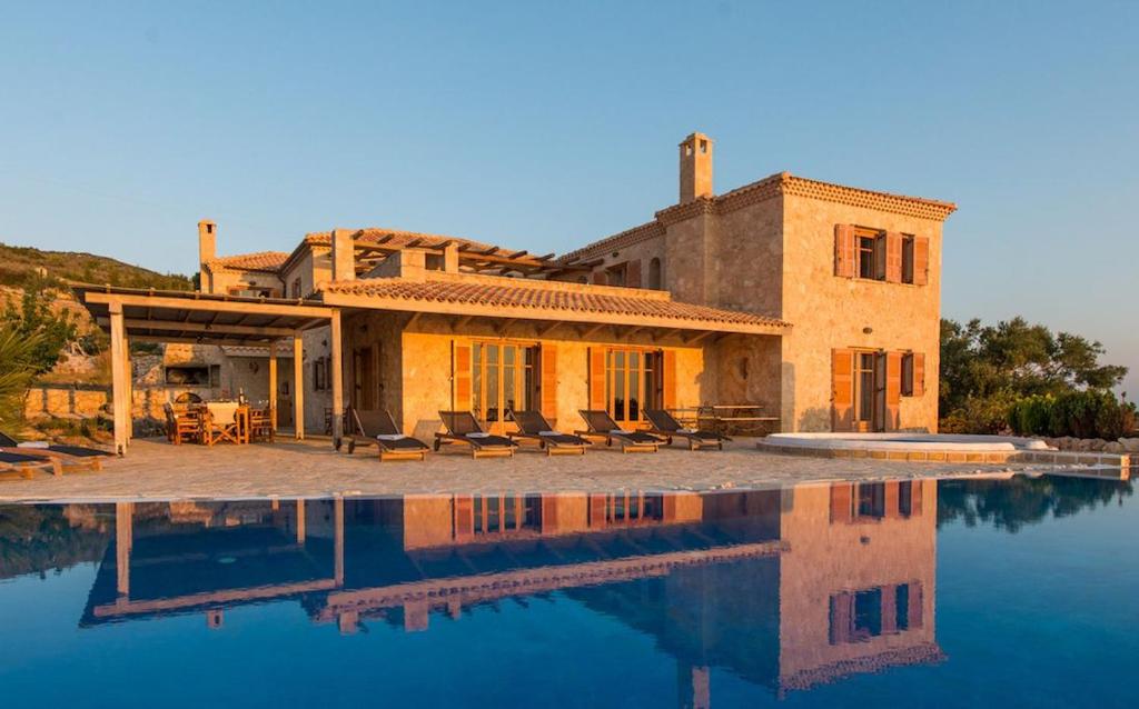 Villa Luxury Zakynthos Villa Elliot Villa 6 Bed Private Pool Agios Nikolaos