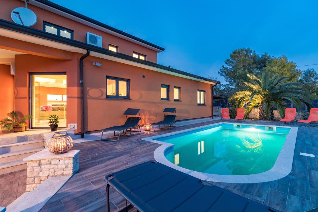 Villa Villa Veronica with great sea view & private pool - calm & relax holidays in Istria