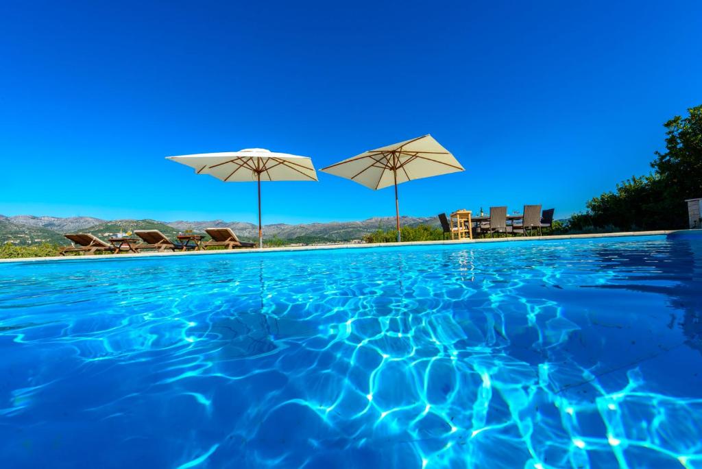Villa Villa Kolocep Palazio - Luxury 4 Bedroom Villa Car Free Island - Gym - Stunning sea views